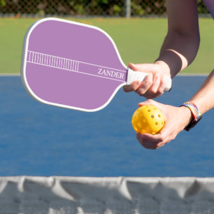 Pale Purple Personalised Pickleball Paddle