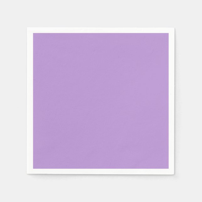 Pale Purple (solid colour)  Napkin (Front)
