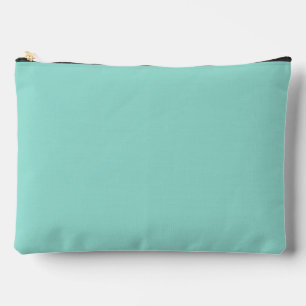 Pale Robin Egg Blue Solid Colour Accessory Pouch