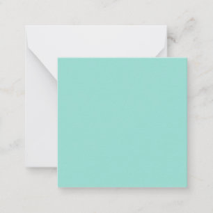 Pale Robin Egg Blue Solid Colour Card