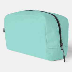 Pale Robin Egg Blue Solid Colour Dopp Kit