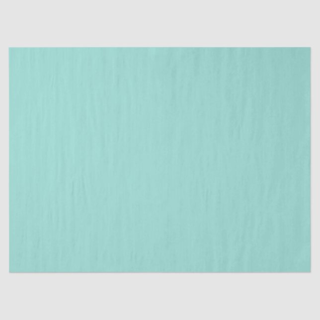 Pale Robin Egg Blue Solid Colour Tissue Paper (Front)