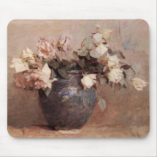Pale Roses - Mousepad
