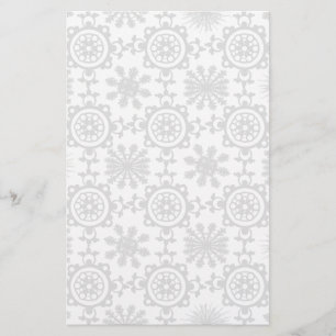 Pale Snowfill Stationery