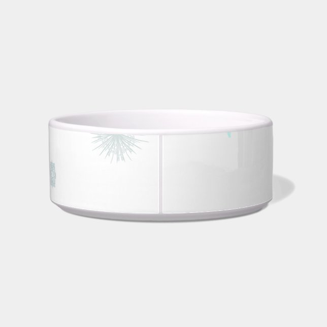 Pale Snowflakes Bowl (Back)