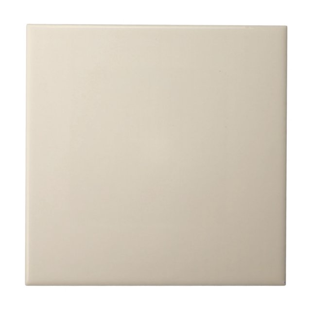 Pale Taupe Solid Tile (Front)