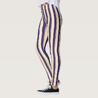 Pale Yellow and Blue Beach Stripe