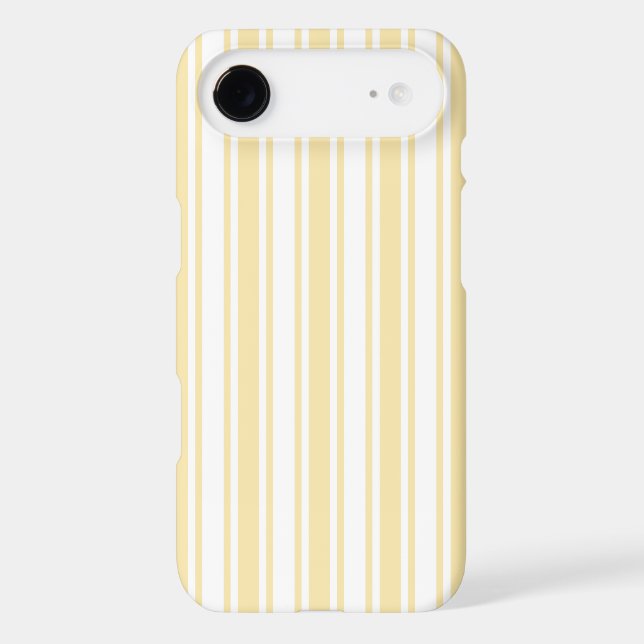 Pale yellow and white candy stripes (Back)
