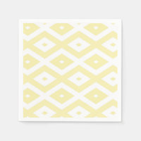 Pale yellow and white diamond pattern