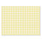 Pale yellow and white gingham