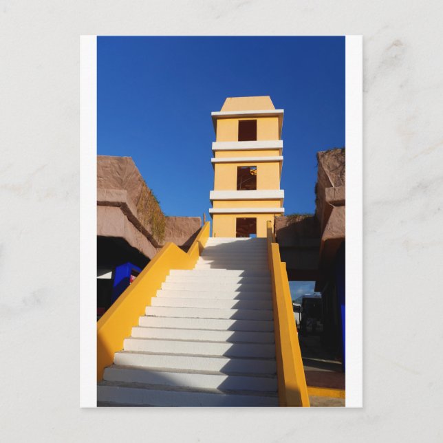 Palenque Tower.JPG Postcard (Front)
