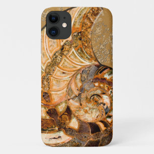 "Paleo-chic" Cleoniceras Cleon Ammonite Fossil Case-Mate iPhone Case