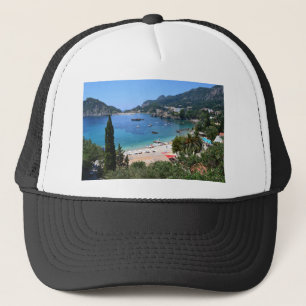 Paleokastritsa Greece Trucker Hat