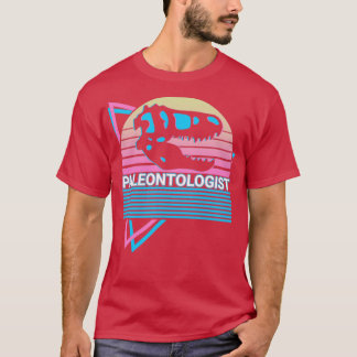 Paleontologist Paleontology Dinosaur Skull T-Shirt