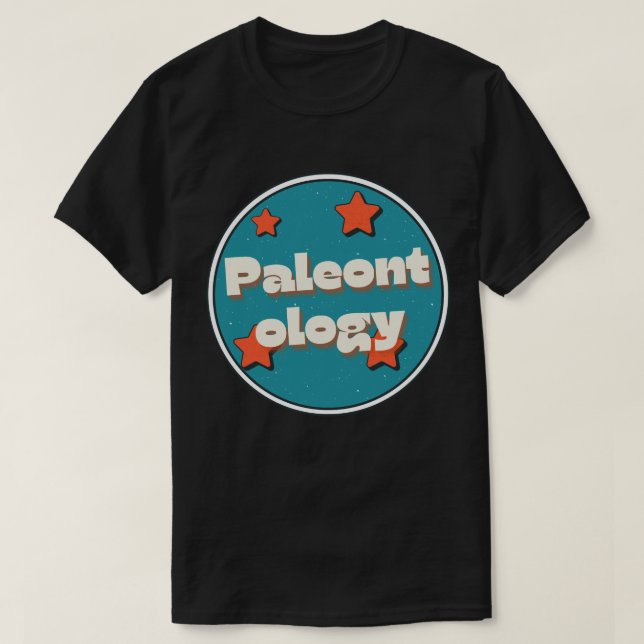 Paleontology T-Shirt (Design Front)