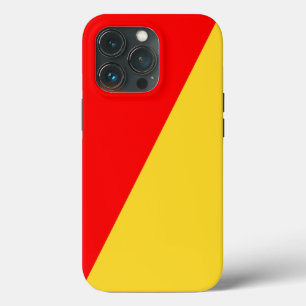 Palermo city flag italy symbol Sicily sicilia ital iPhone 13 Pro Case