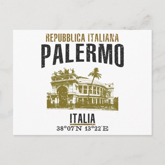 Palermo Postcard (Front)