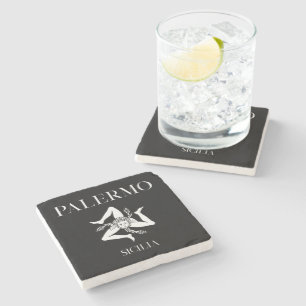 Palermo Sicilia Stone Coaster