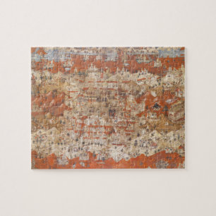 Palestine 15th Century Topography of the Holy Land Jigsaw Puzzle