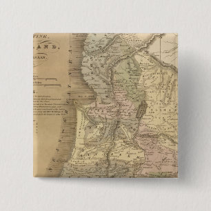 Palestine 6 15 cm square badge