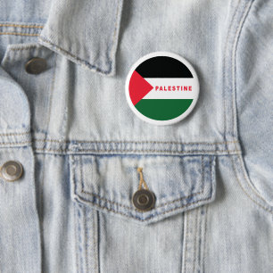 Palestine 6 Cm Round Badge