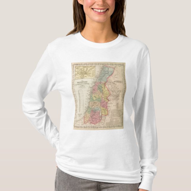 Palestine and Adjacent Countries 2 T-Shirt (Front)