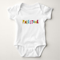 PALESTINE Arabic Name Colourful