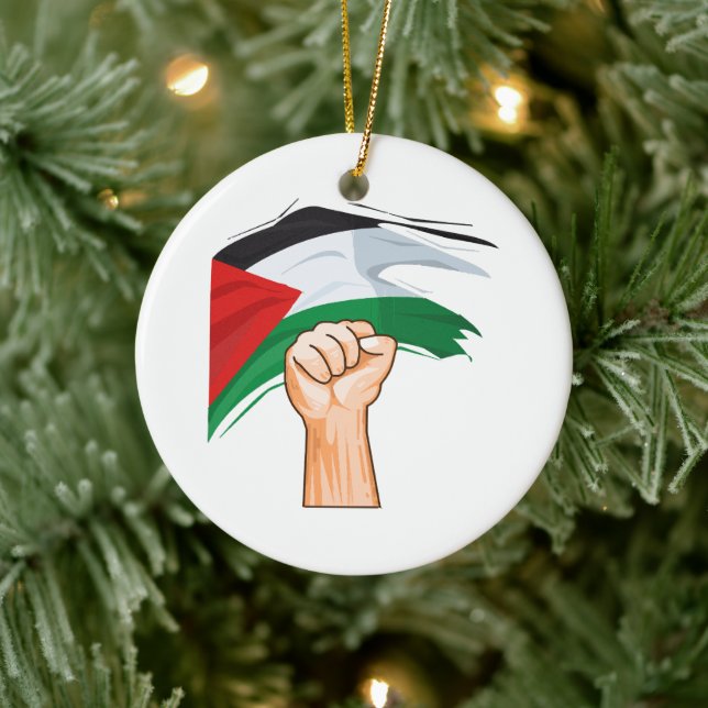 Palestine Ceramic Tree Decoration (Tree)