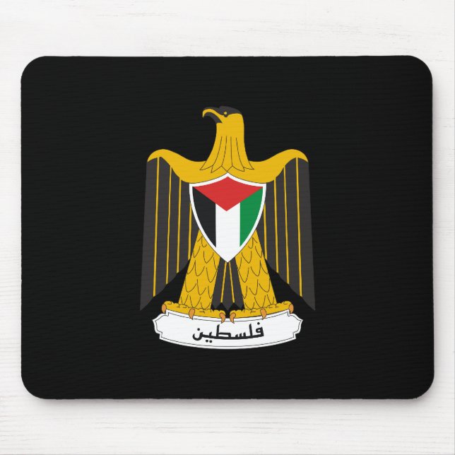 Palestine Coat of Arms Mouse Pad (Front)