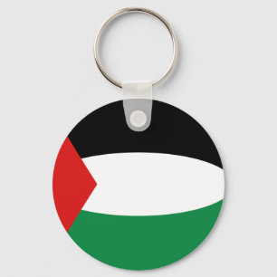 Palestine Fisheye Flag Keychain