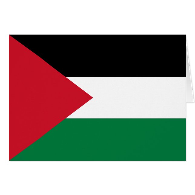 Palestine Flag (Front Horizontal)