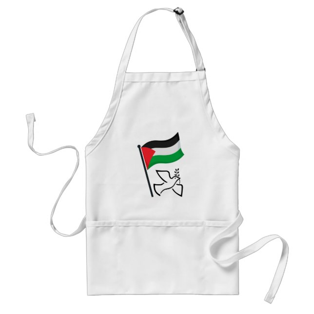 Palestine Flag فلسطين Peace Dove | Free Palestine  Standard Apron (Front)