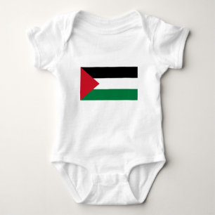 Palestine Flag Baby Bodysuit
