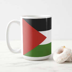 Palestine flag coffee mug