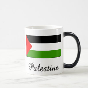Palestine Flag Design Magic Mug