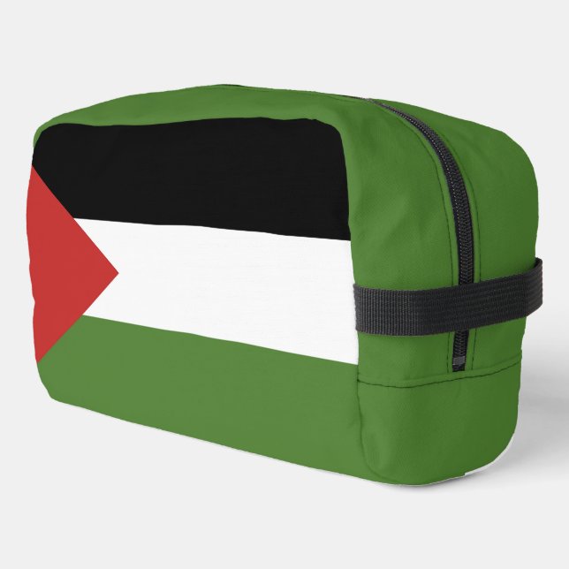 Palestine flag dopp kit (Left Corner)