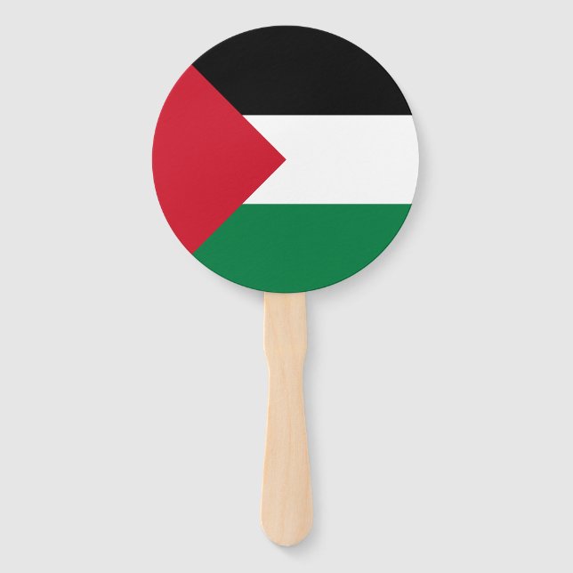 Palestine Flag Hand Fan (Front)
