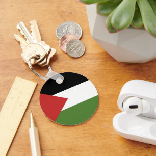 Palestine flag key ring