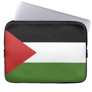 Palestine flag laptop sleeve