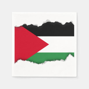 Palestine Flag Napkin