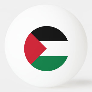Palestine Flag Ping Pong Ball