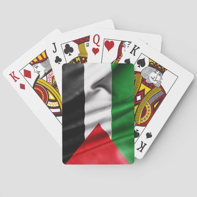 Palestine Flag Playing Cards (Back)