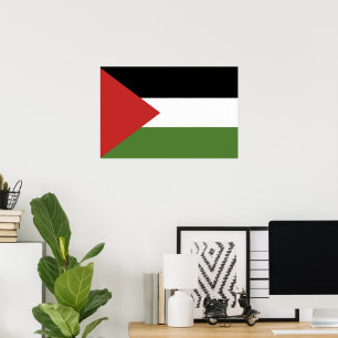 Palestine flag poster