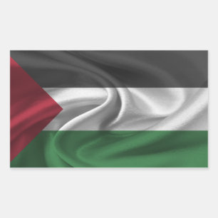 Palestine Flag Rectangular Sticker