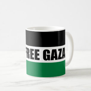 Palestine flag, Save Gaza, free Gaza Coffee Mug