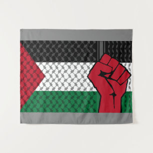 Palestine flag, Save Gaza, free Gaza Tapestry