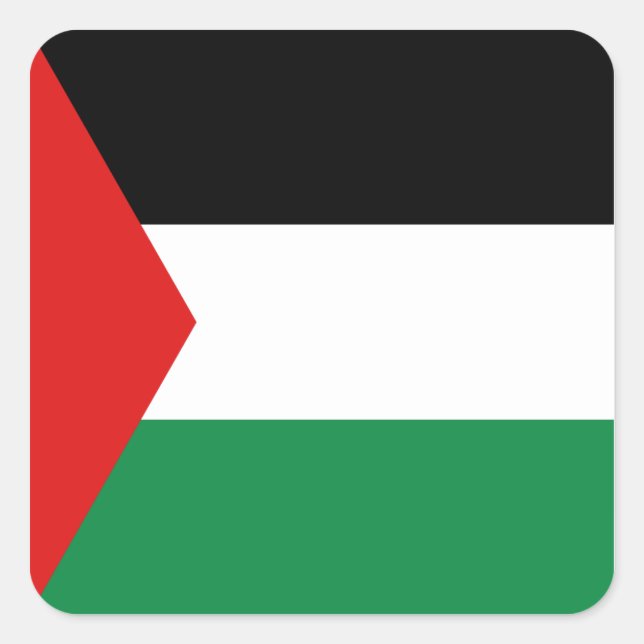 Palestine Flag Sticker (Front)