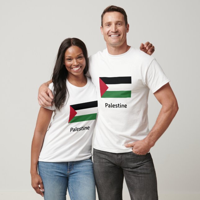 Palestine Flag T-Shirt (Unisex)