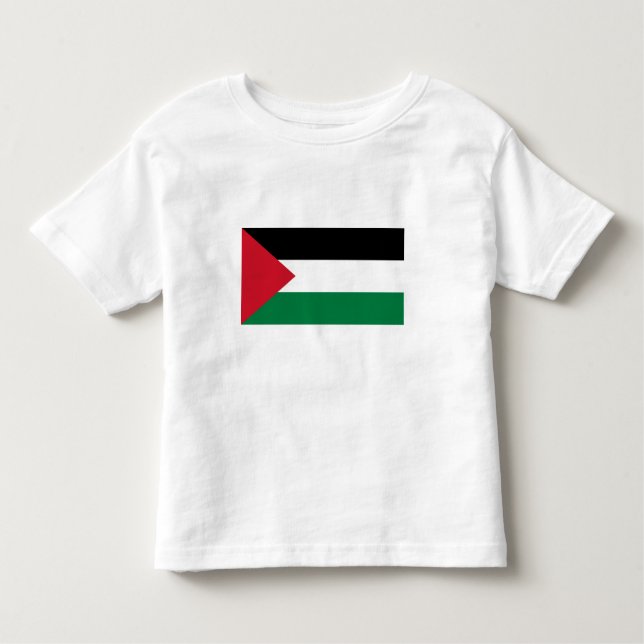 Palestine Flag Toddler T-Shirt (Front)