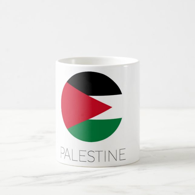 Palestine Flag Travel Mug (Center)